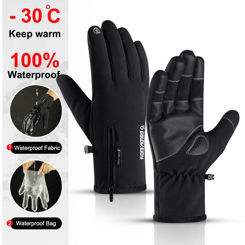 Mùa Đông Lạnh Chống Găng Tay Mne Nữ Trượt Tuyết Găng Tay Chống Trơn Trượt 100% Chống Nước Chống Gió Ngoài Trời Găng Tay Thể Thao Cao Cấp chất Lượng