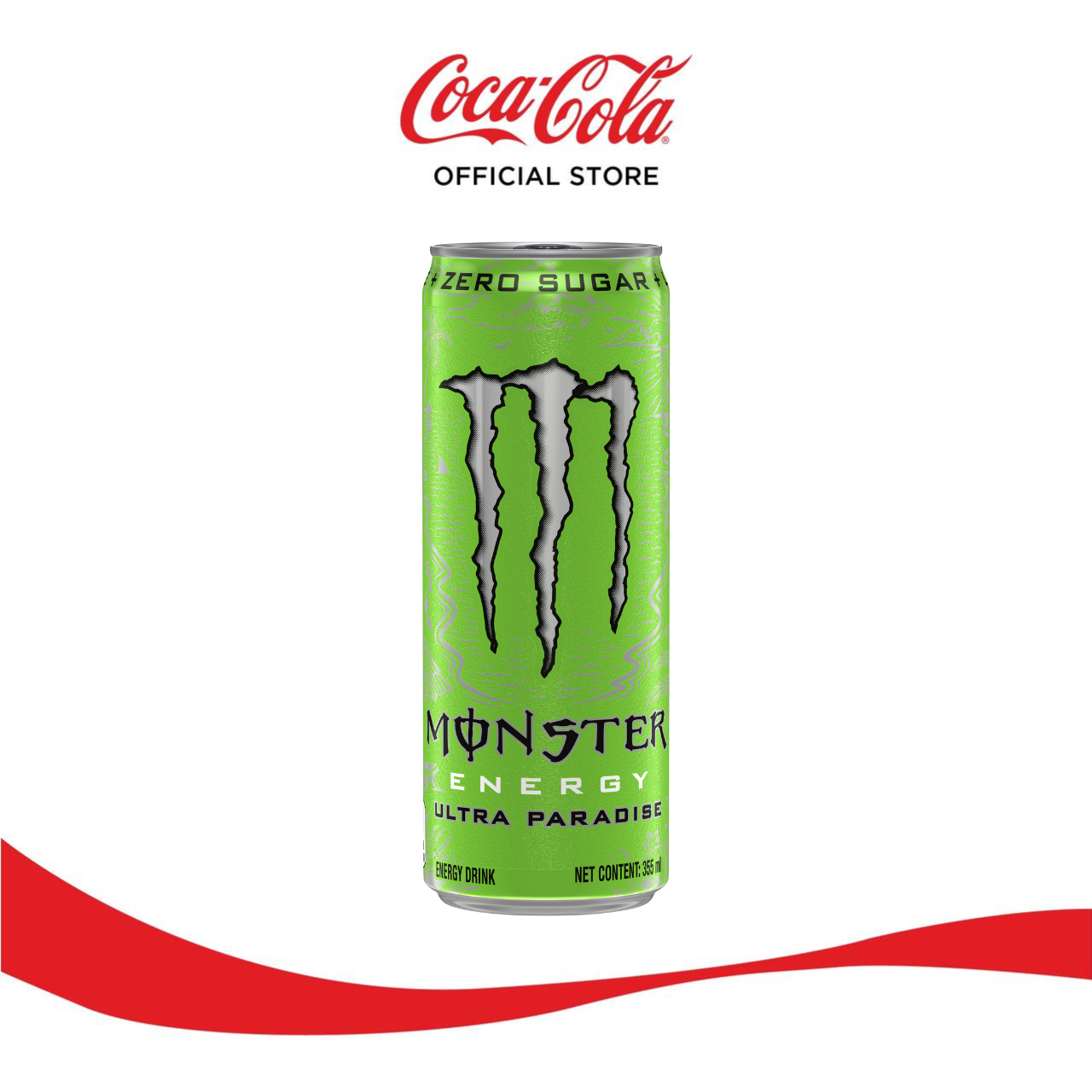 Lốc 24 Lon Nước Tăng Lực Giải Khát Monster Energy Ultra Paradise 355ml/Lon Sale 4.4 Coca-Cola Official Store