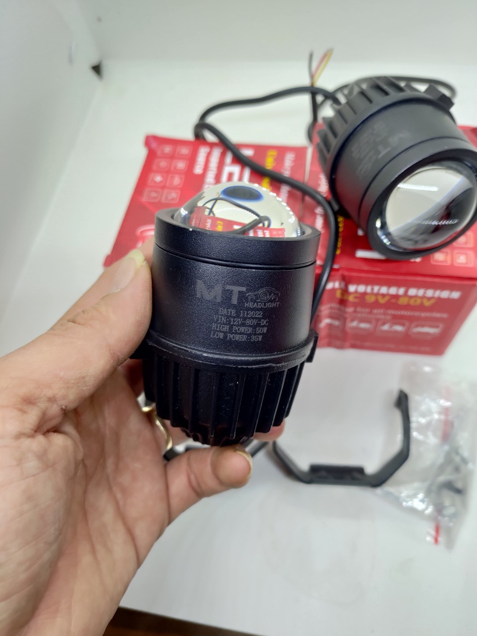 đèn Trợ Sáng - Bi Gầm 2.0inch 50w - Cắt Sáng Chống Trói sáng mạnh