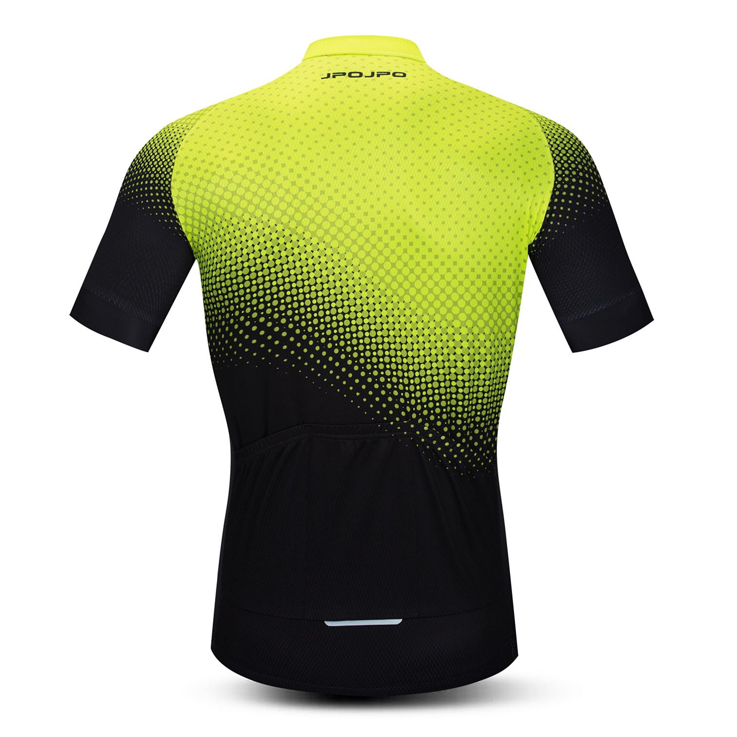 Đàn ông đi xe đạp Đàn ông Bike Top MTB Shirt Road Road Cưỡi quần áo ngắn tay áo đạp xe đạp xe đạp xe đạp màu vàng Color: 1130 Size: S