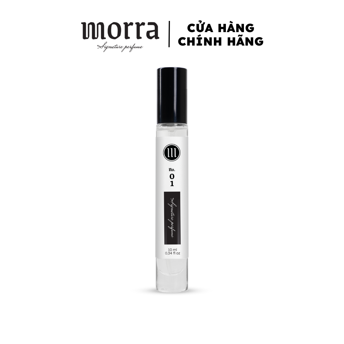 Nước hoa unisex thu hút, thú vị, gợi cảm No.01 (Musk Mallow) Morra - dạng xịt