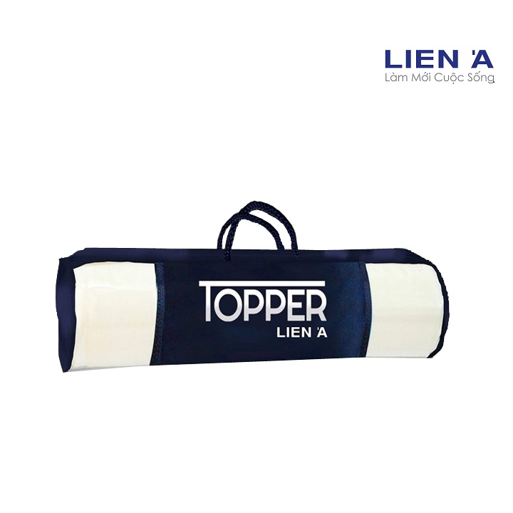 Nệm Văn Phòng Topper Cao Su Liên Á - Nệm Tiện Dụng, Topper Đa Năng, Nệm Trải Sàn Cao Su Thiên Nhiên 100