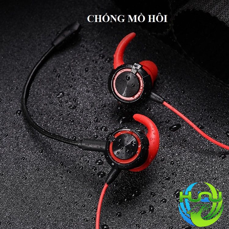 Tai Nghe Micro Tháo Rời Chân Cắm 3.5mm Huqu GM-01 - Hàng Chính Hãng