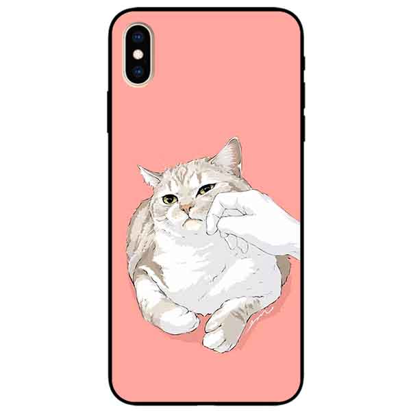 Ốp lưng in cho Iphone X/ Xs Mẫu Mèo Mập
