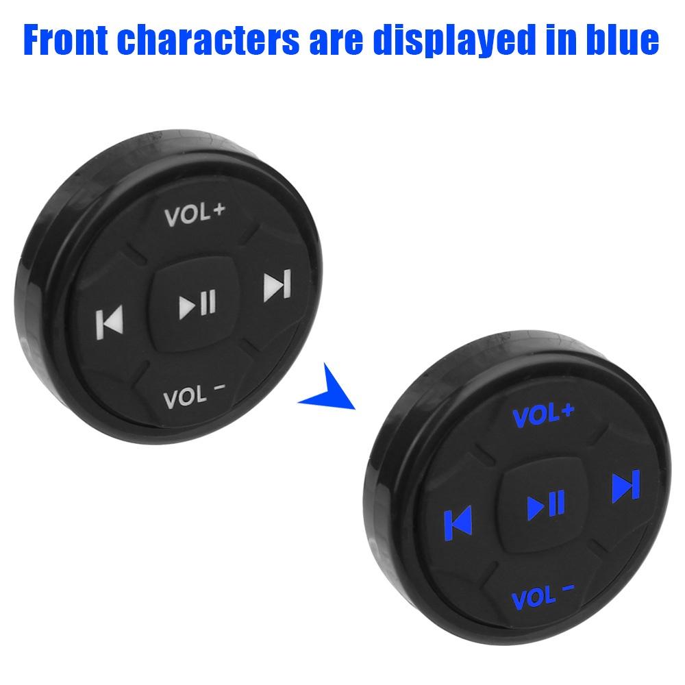 Điều khiển từ xa 5 nút bấm kết nối bluetooth không dây cho xe hơi Android IOS