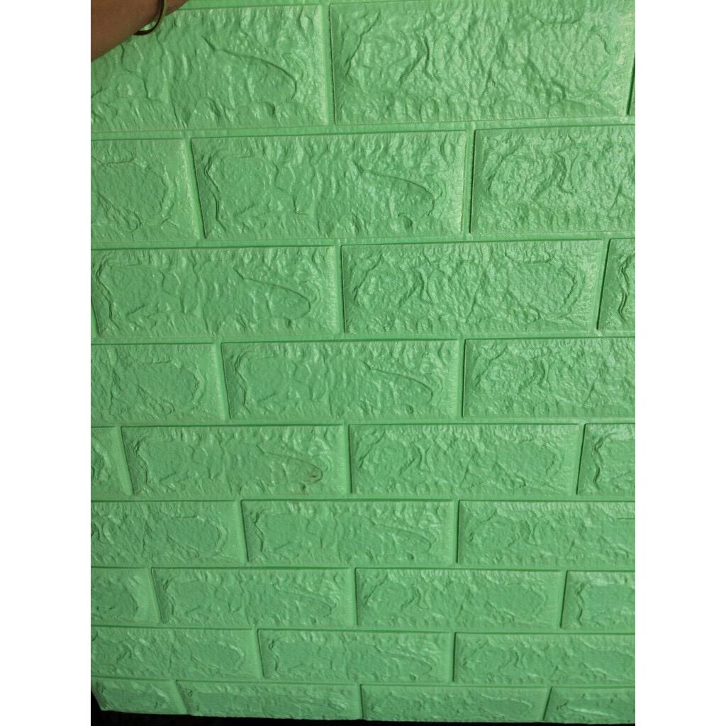 COMBO 10 TẤM -Dán Tường Xốp Giả Gạch Kích Thước 70 X 77