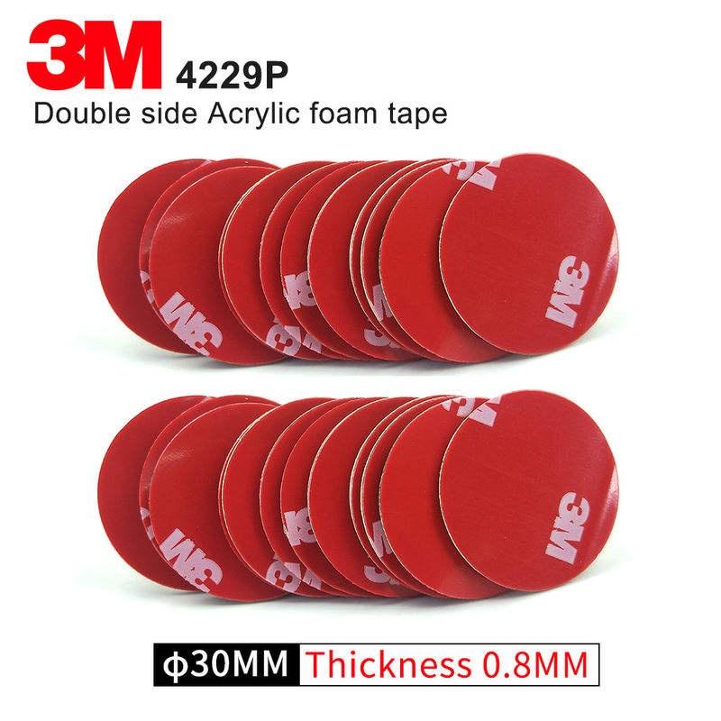 Miếng băng dính 2 mặt 3M siêu bám dính 50mm x 30mm x 1mm. Gắn các vật dụng lại với nhau- 3M Long Vu