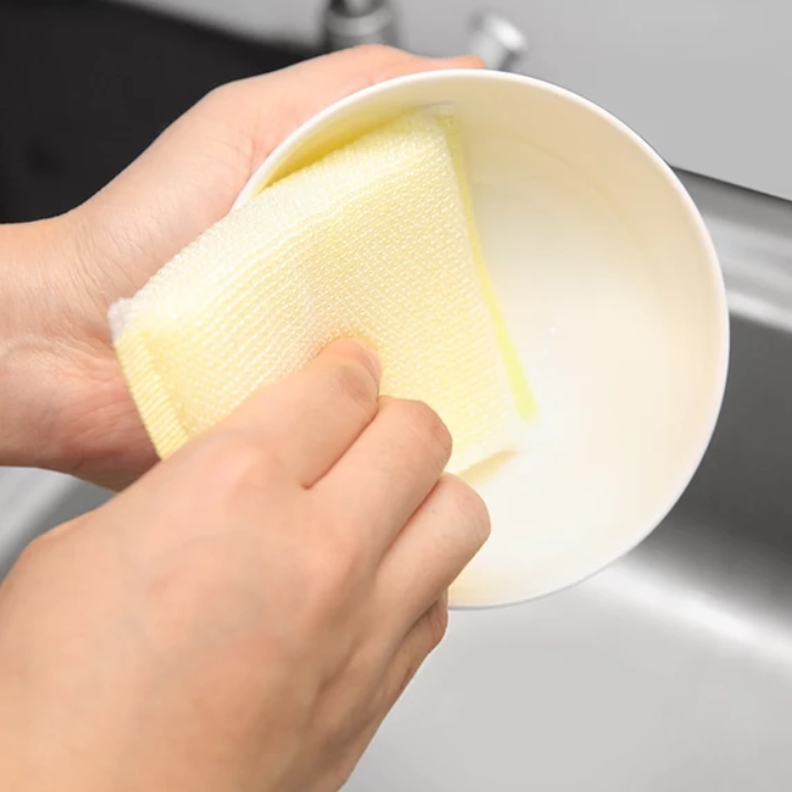 Lưới cọ rửa chén đa năng 3M SCOTCH-BRITE, 90mm x 105mm, 2 miếng/gói