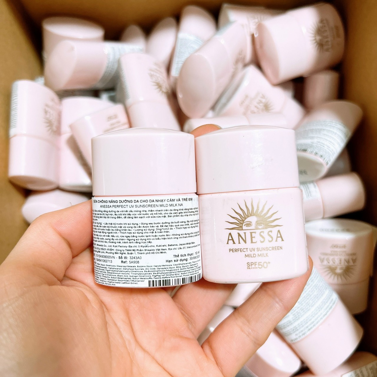 Mini 12ml Kem Chống Nắng Perfect UV Sunscreen Mild Milk