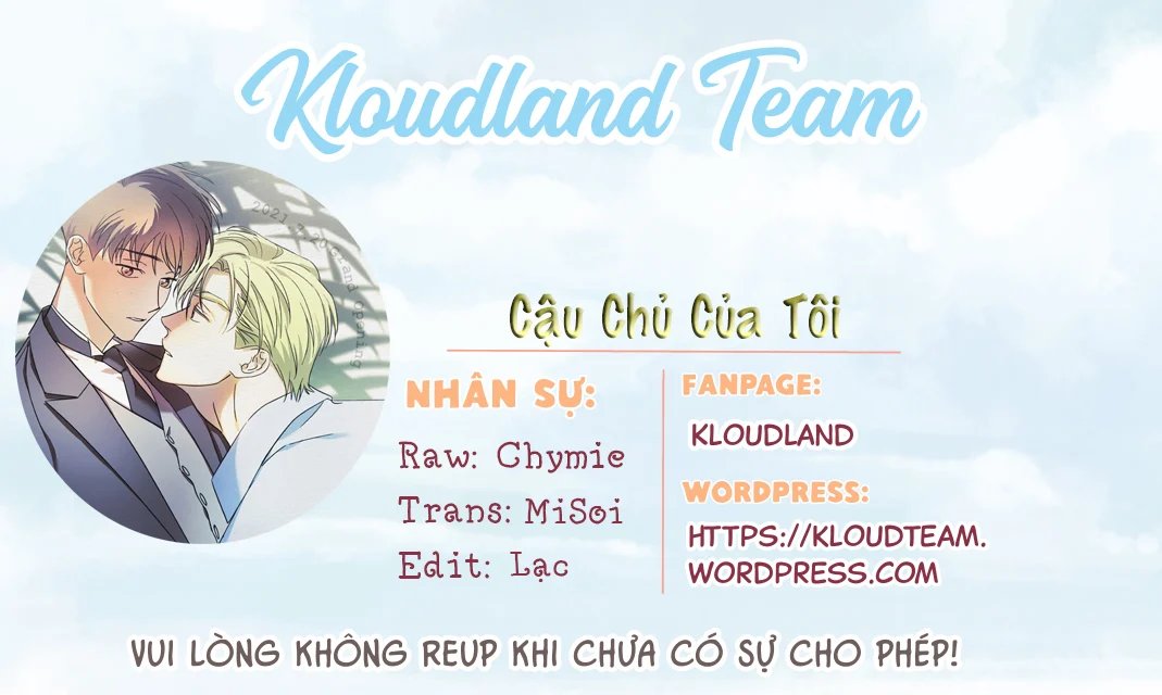 cậu chủ của tôi chapter 13 1
