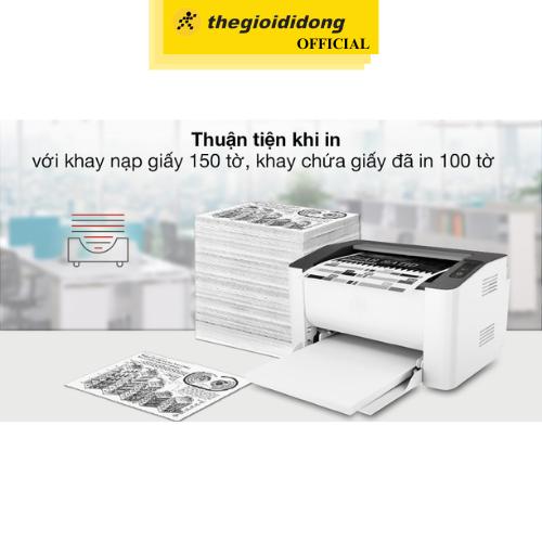 Máy in laser trắng đen đơn năng HP 107a (4ZB77A) - Hàng Chính Hãng