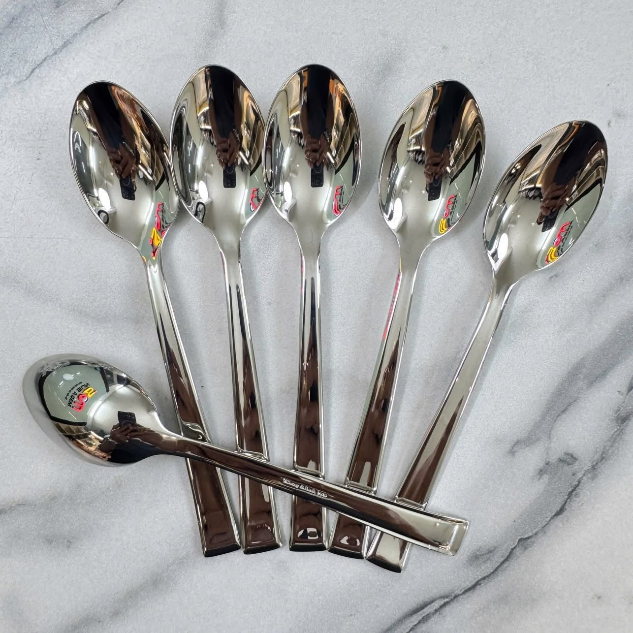 Set 6 thìa cao cấp Villeroy &amp; Boch dài 14,5cm hàng chính hãng