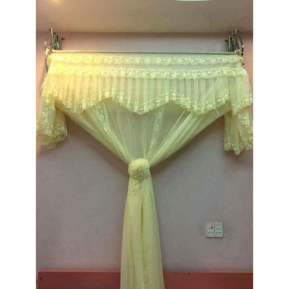 Màn khung xếp gọn trọn bộ Khung+ Màn Tuyn lạnh cao cấp