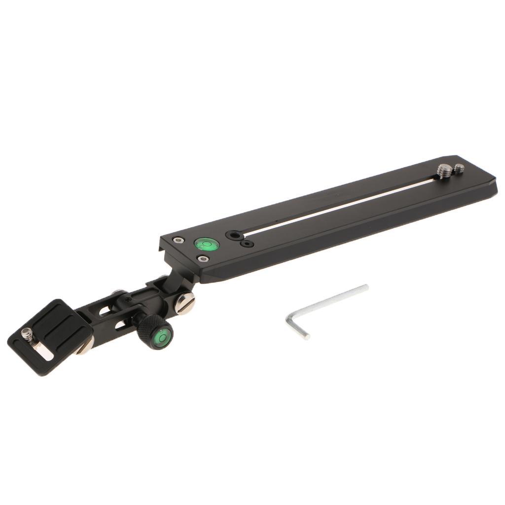 250*50mm QR Quick Release Base Plate +Telephoto Zoom Lens Bracket Holder
