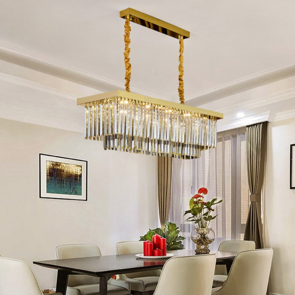 Đèn thả LUPIN pha lê cao cấp, sang trọng kiểu dáng hiện đại