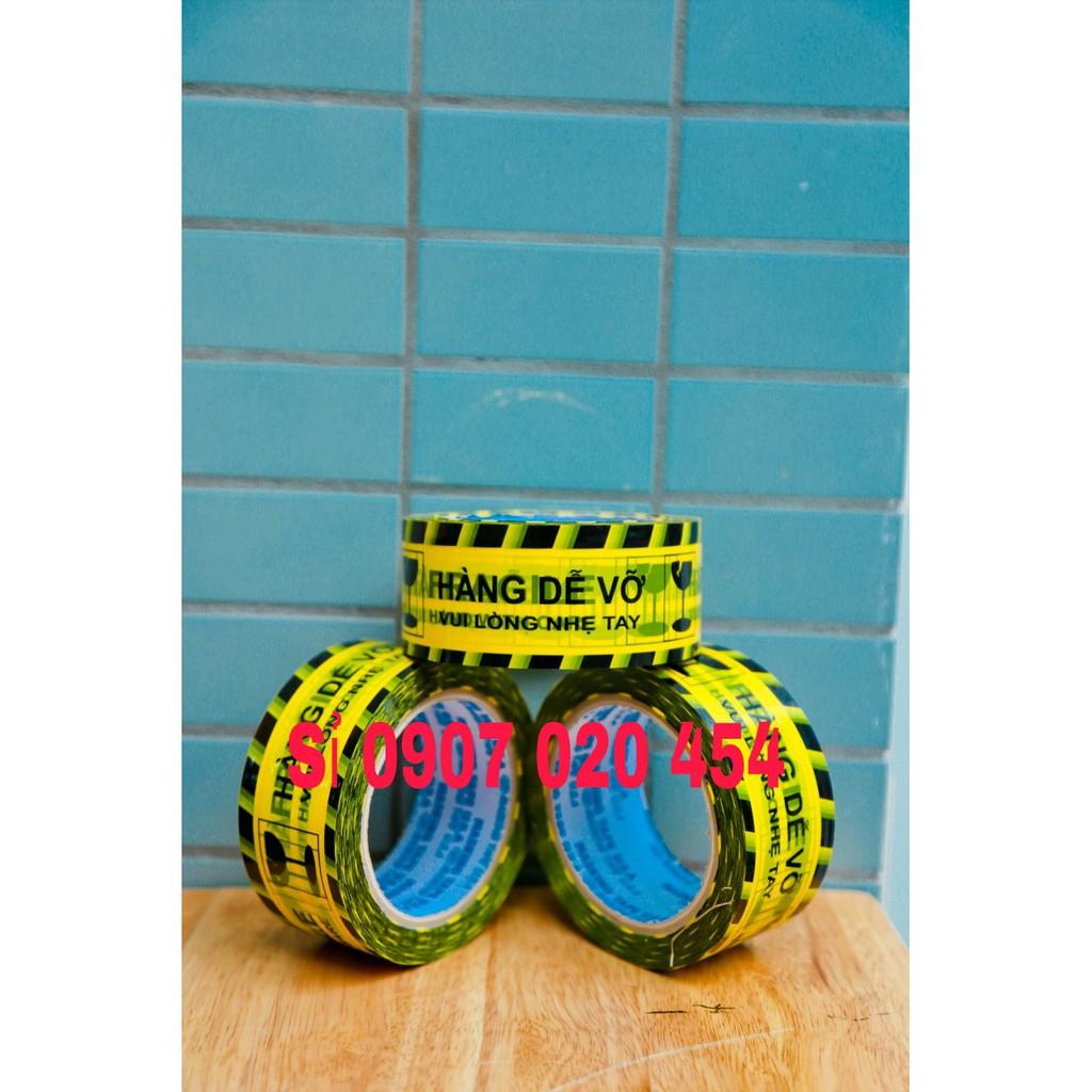 Cuộn Băng keo hàng dễ vỡ 100y 48mm nặng 200gr