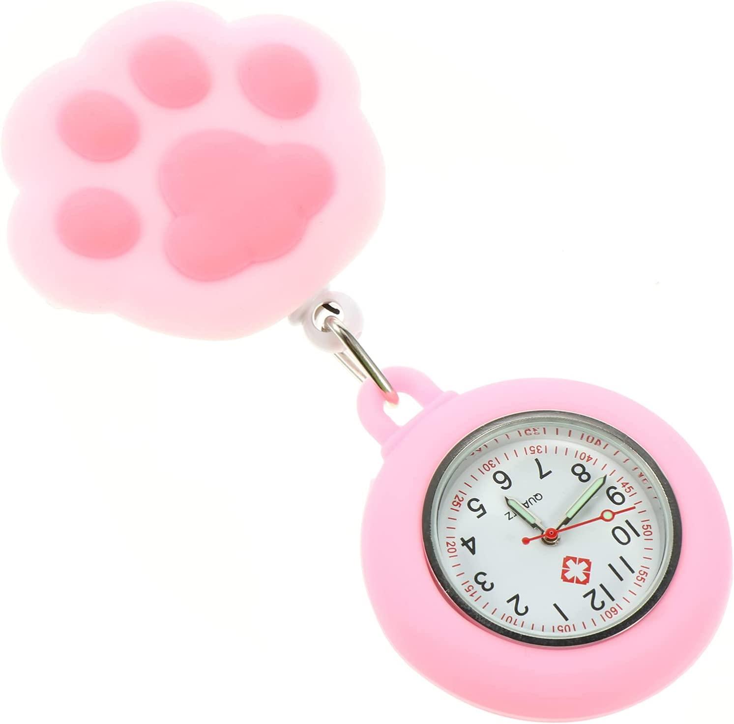 Đồng hồ y tá hình mèo Paw, Đồng hồ bỏ túi y tá, Đồng hồ kẹp