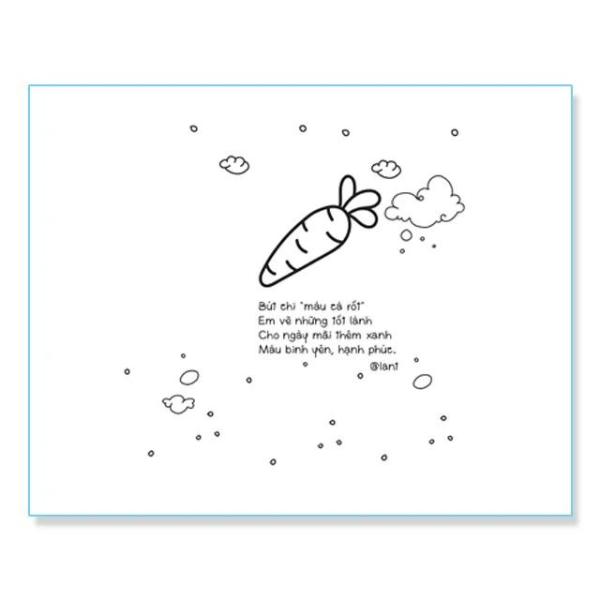 Sách Tô Màu - Vẽ Cho Em Một Màu Bình Yên! - Don't Worry, Tớ Là Capy!