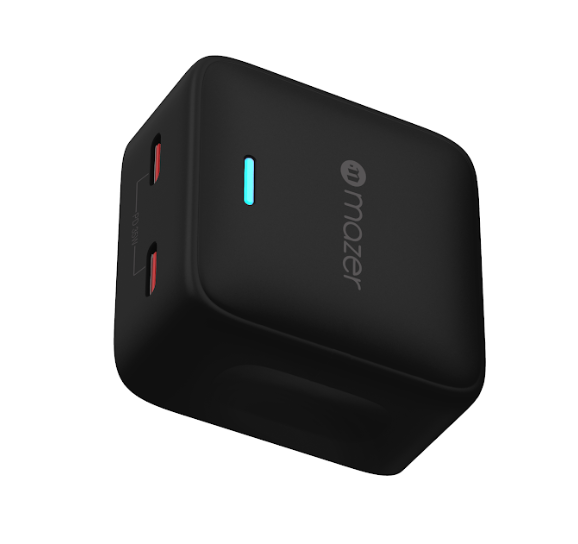 Củ sạc cho Macbook/iPhone Mazer SuperMINI 35W US Wall Charger - Hàng Chính Hãng