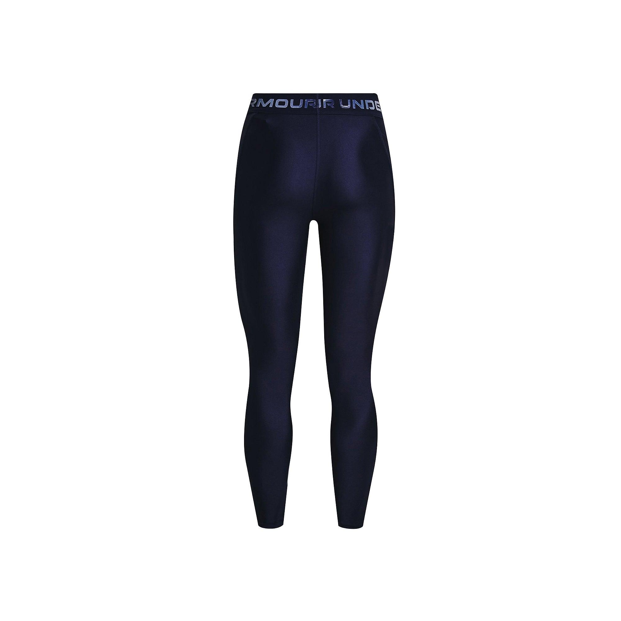 Quần legging thể thao nữ Under Armour HeatGear Armour Wordmark Waistband Full-Length - 1365353