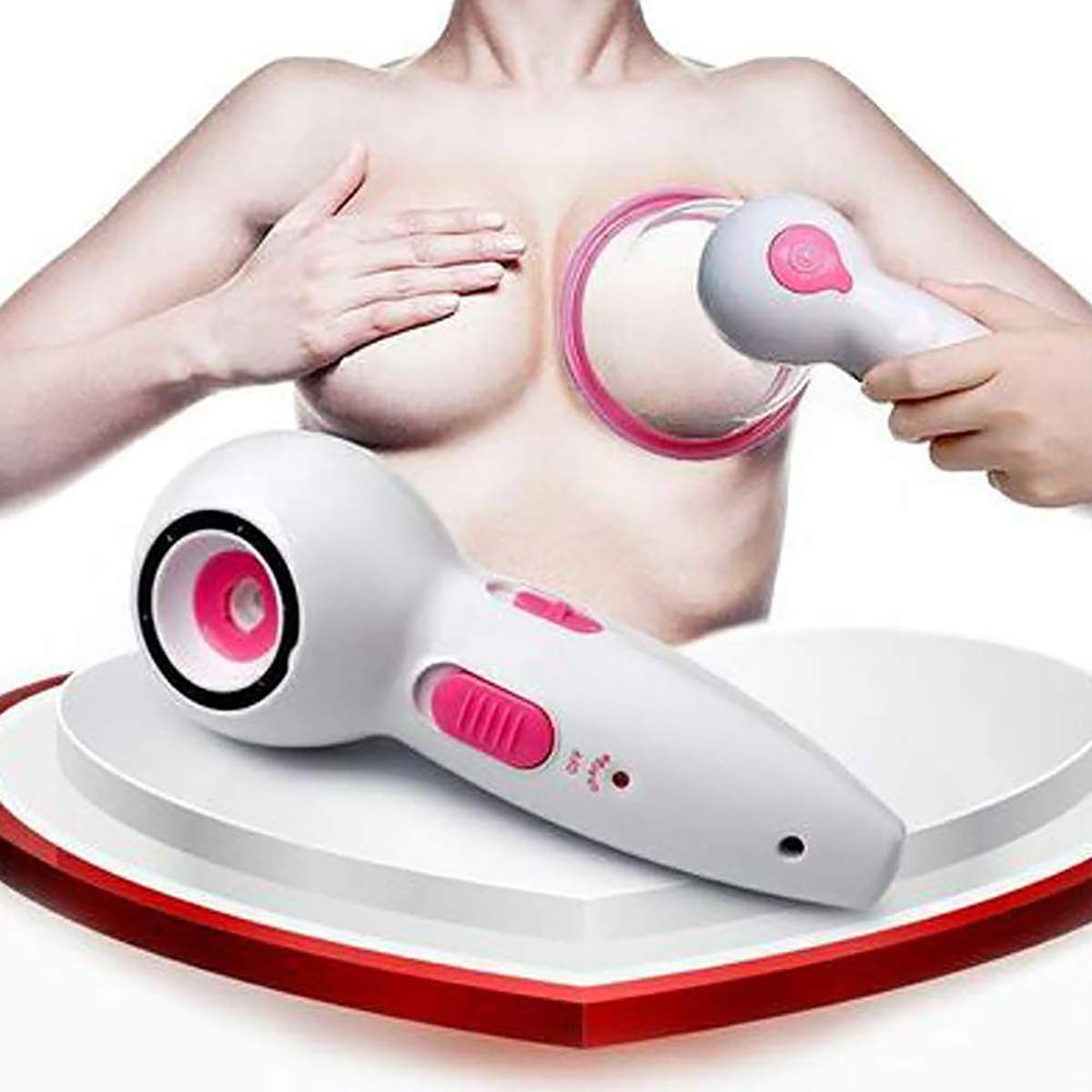 Máy massage săn chắc vòng 1 Electric Breast Massager 12cm