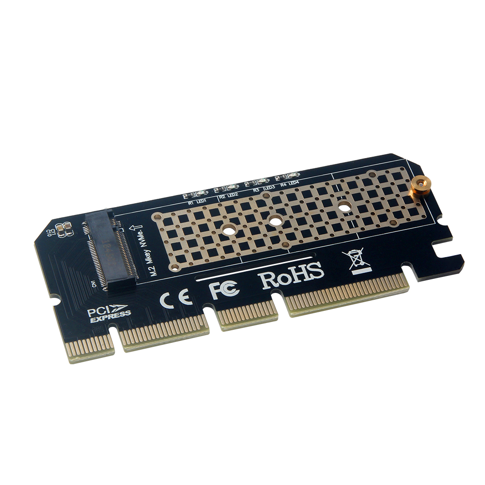 Bộ Chuyển Đổi Thẻ M.2 Nvme SSD Ngff Sang PCIe3.0 X16 Hỗ Trợ Thẻ PCI Express 3.0 X4