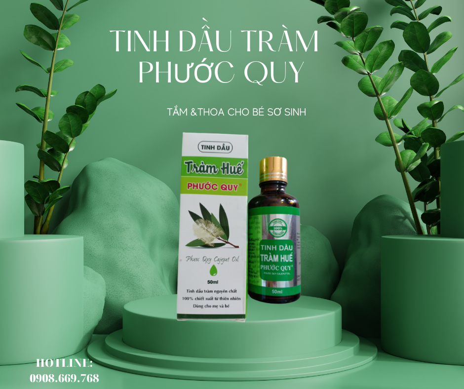 Tinh Dầu Tràm Huế Phước Quy Đặc Biệt Nguyên Chất