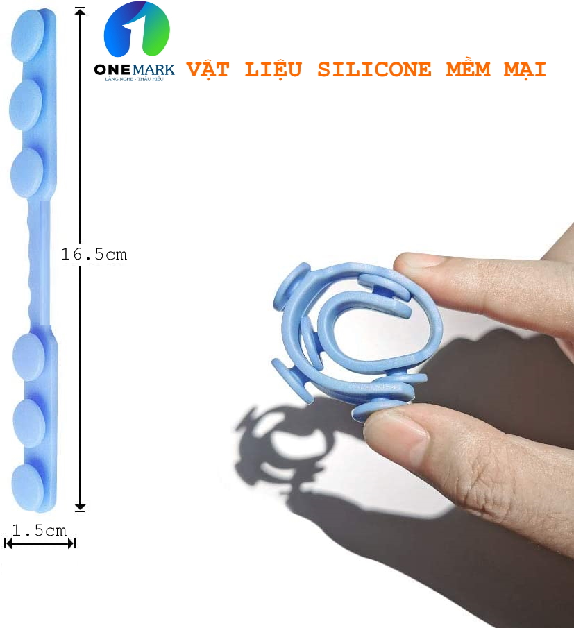 COMBO PHỤ KIỆN SILICONE TAI GIẢ ĐEO KHẨU TRANG Y TẾ CHỐNG ĐAU TAI