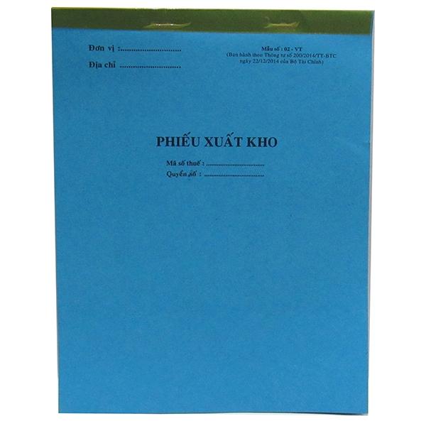 Phiếu Xuất Lớn 3 Liên