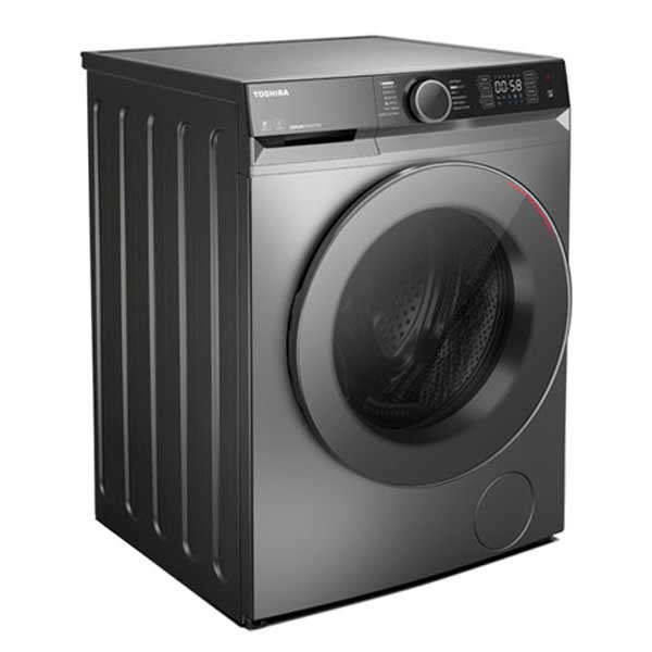 Máy giặt Toshiba Inverter 9.5 Kg TW-BK105G4V(SS) lồng ngang -Hàng chính hãng-Giao tại HN và 1 số tỉnh toàn quốc