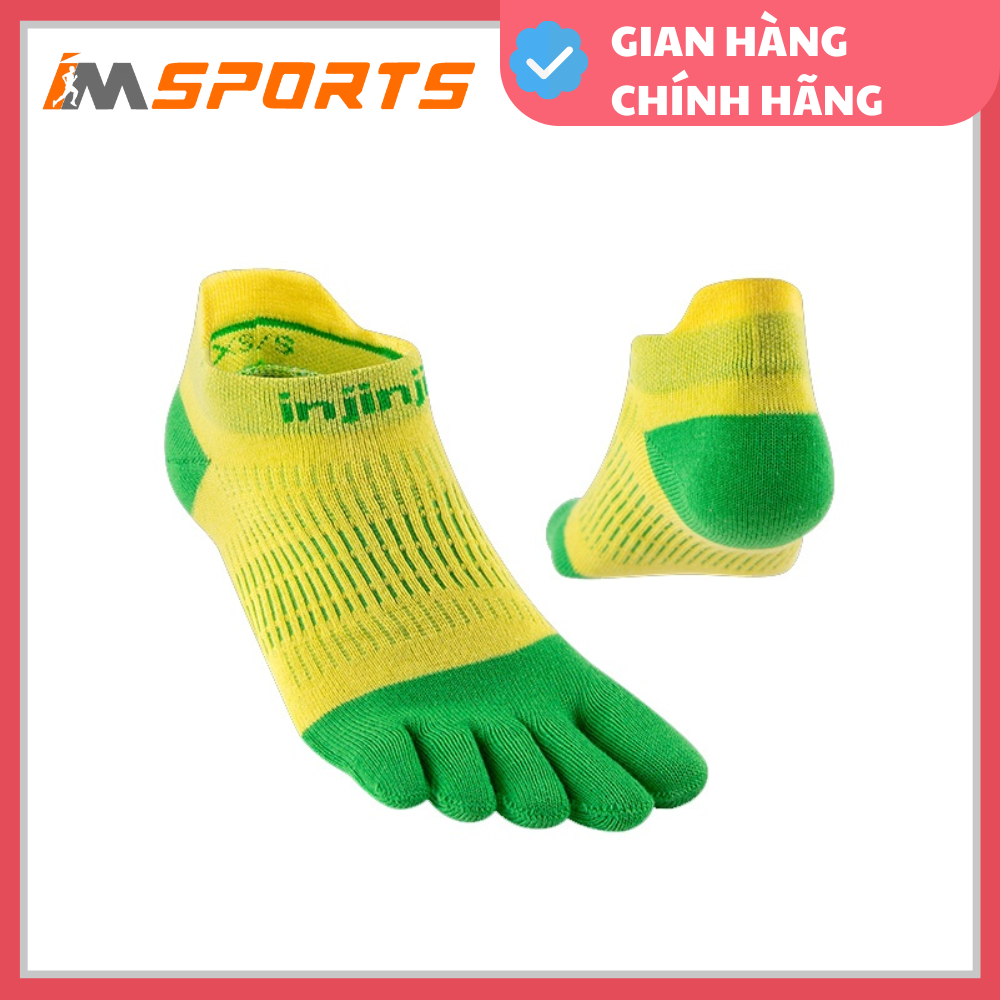 TẤT XỎ NGÓN CHẠY BỘ  INJINJI WOMEN RUN LIGHTWEIGHT NO SHOW