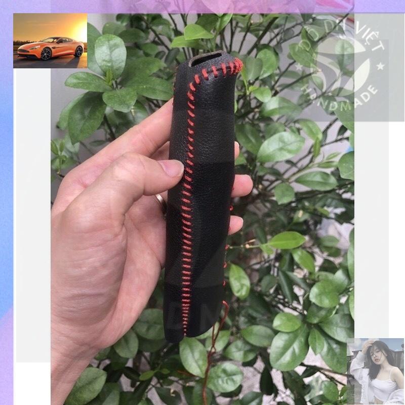 BỌC CẦN SỐ, PHANH TAY   MITSU XPANDER AT, DA BÒ THẬT, BẢO HÀNH 2 NĂM