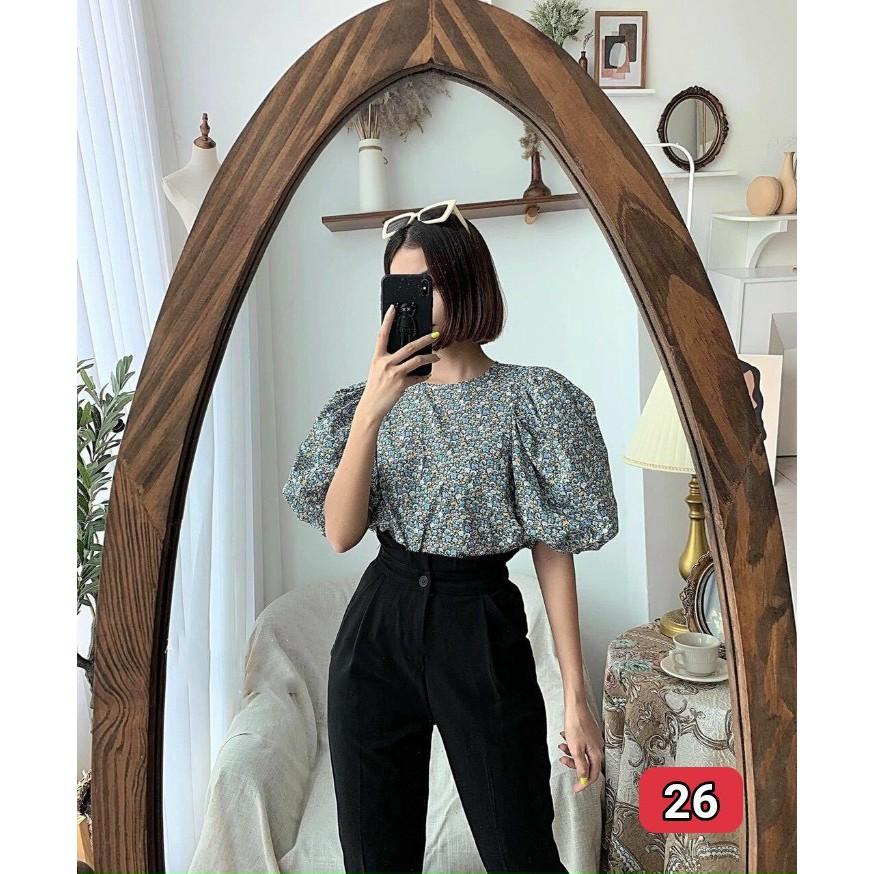 Quần Tây Nữ Lưng Cao, Quần Tây Baggy Cao Cấp NT138