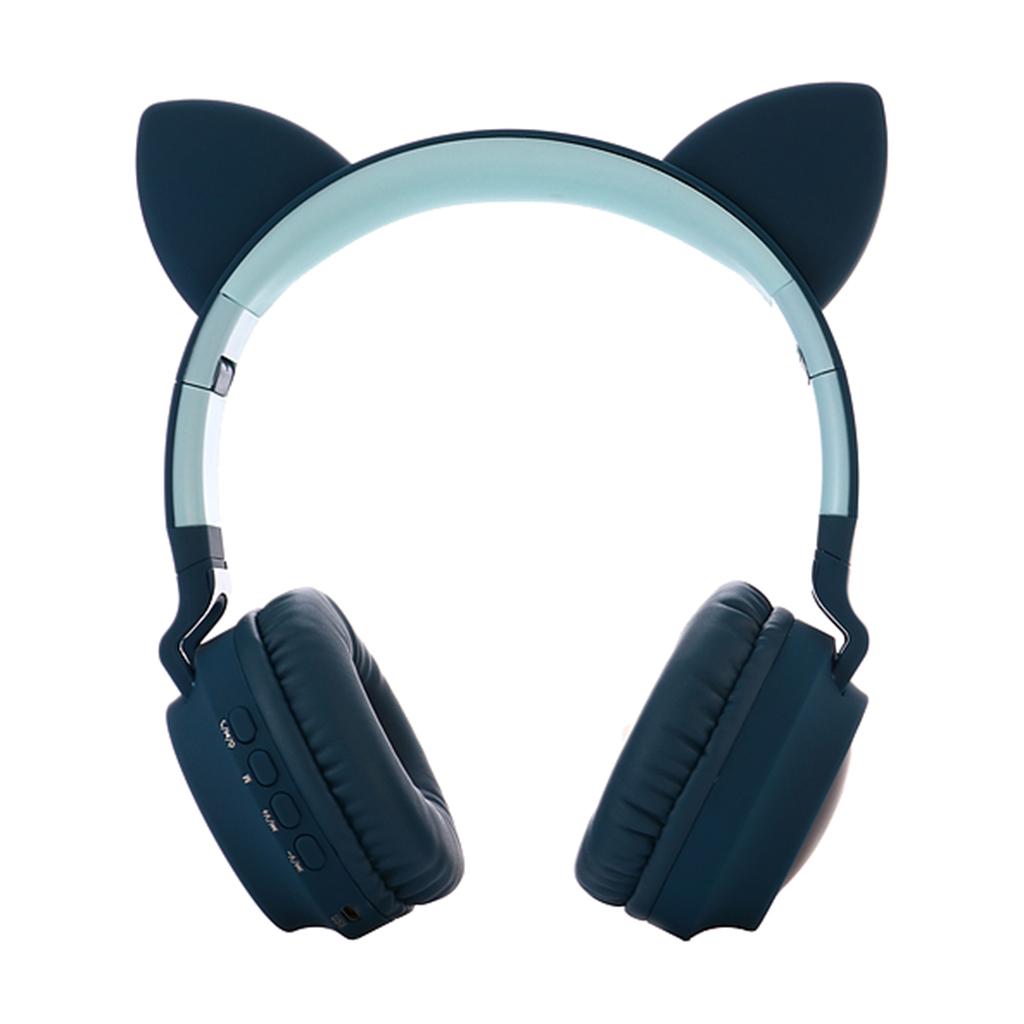 Bluetooth Headset Foldable Over The Ear Stereo Headphone Microphone Mic New