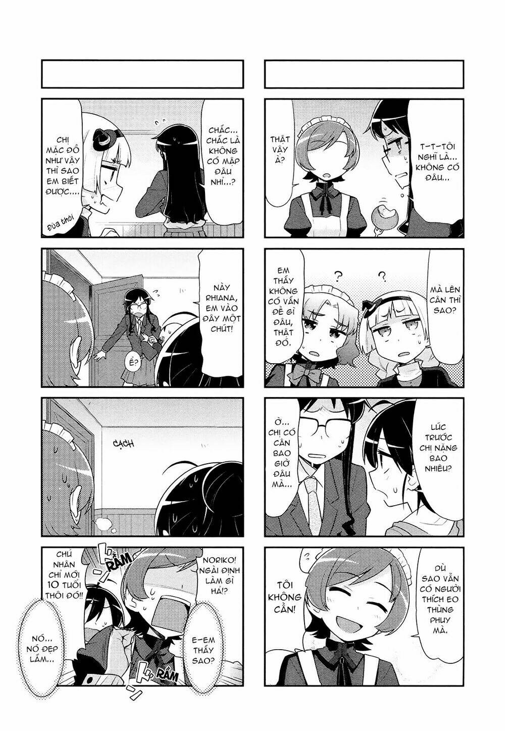 majyo to houki to kurobuchi megane chapter 24 3