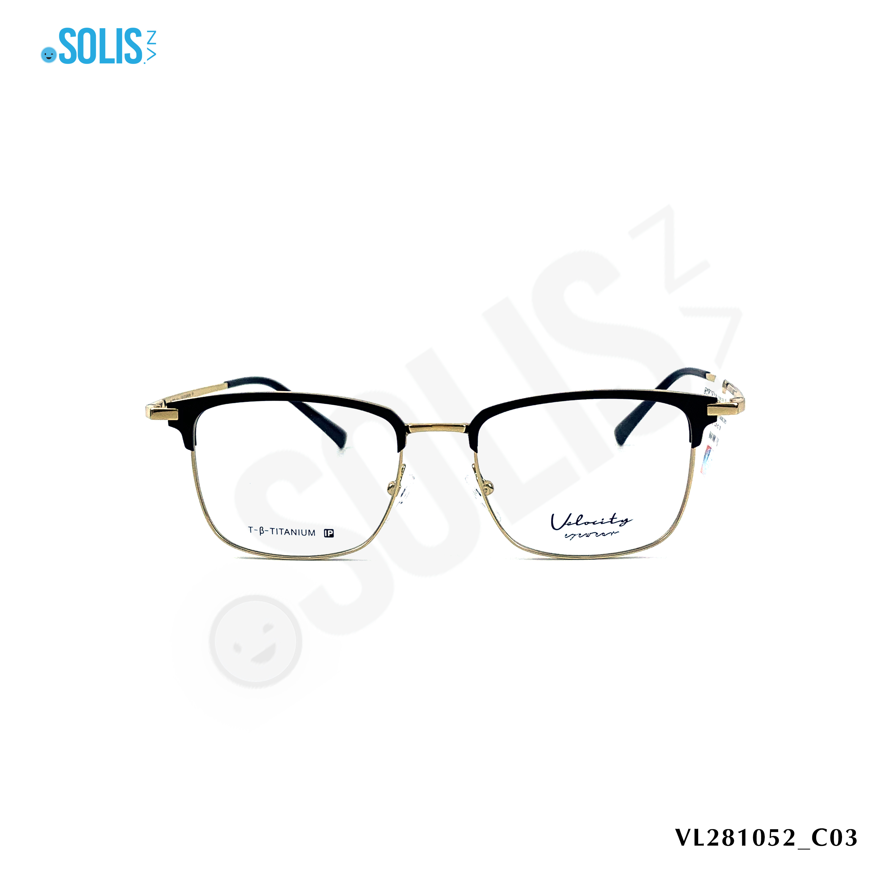 Gọng kính Titan hiệu Velocity VL281052 - KÍCH THƯỚC 52-18-148