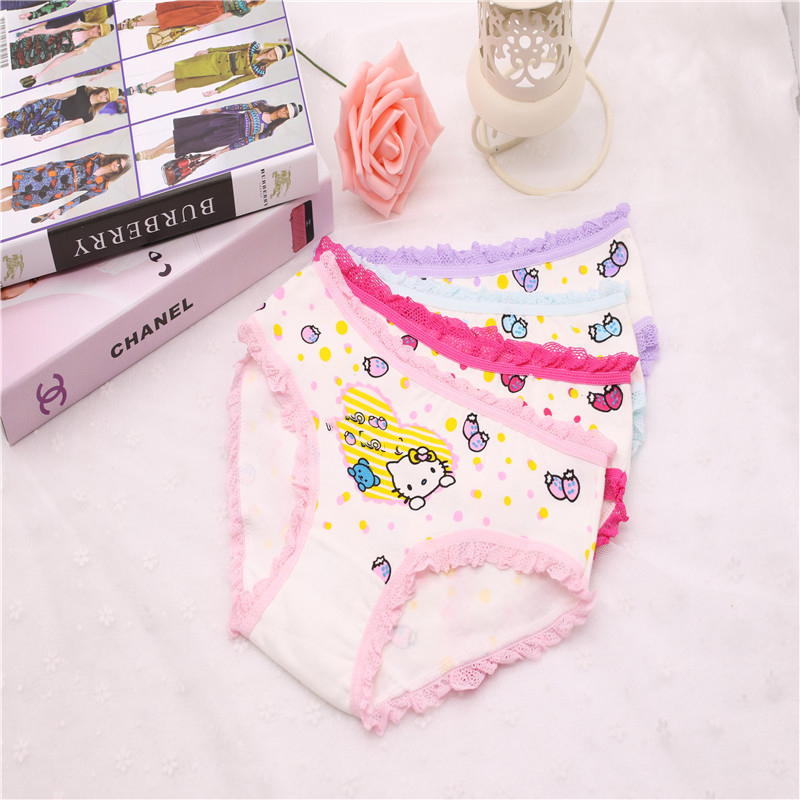 Set 10 Quần Lót Cho Bé Gái Siu Cute TG2 Cực kì Thông Thoáng Và Thoải Mái