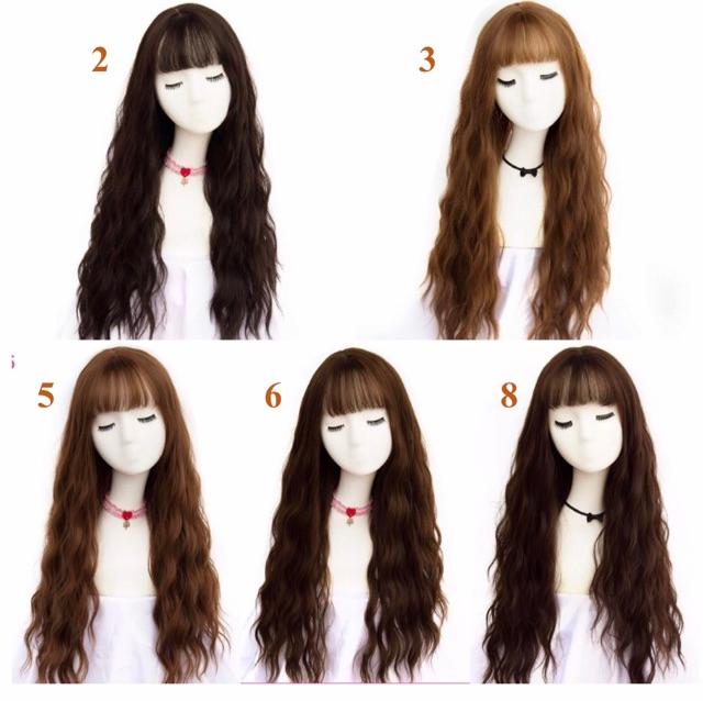 HÌNH THẬT, CLIP THẬT BỘ NGUYÊN ĐẦU L05 SÓNG XÙ CAO CẤP TẶNG LƯỚI TRÙM VÀ XỊT DƯỠNG TÓC