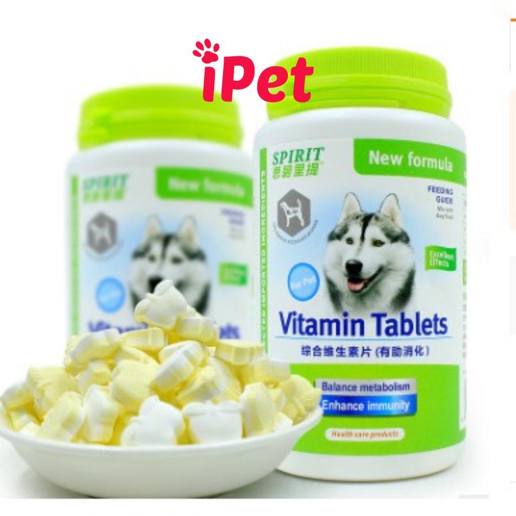 Viên Bổ Sung Dinh Dưỡng Cho Chó Spirit Canxi/Khoáng/Đẹp Lông Da/Vitamin/Tiêu Hóa/Cơ Xương Khớp