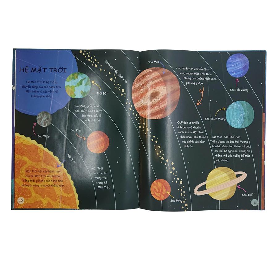 Combo 2 Cuốn Sách Đầu Đời Của Bé - Khám Phá Trái Đất, Khám Phá Vũ Trụ.