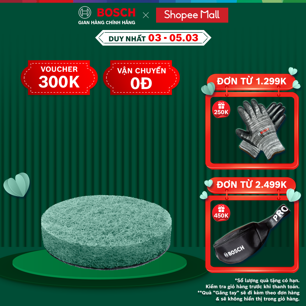 Miếng cọ nhà bếp Bosch