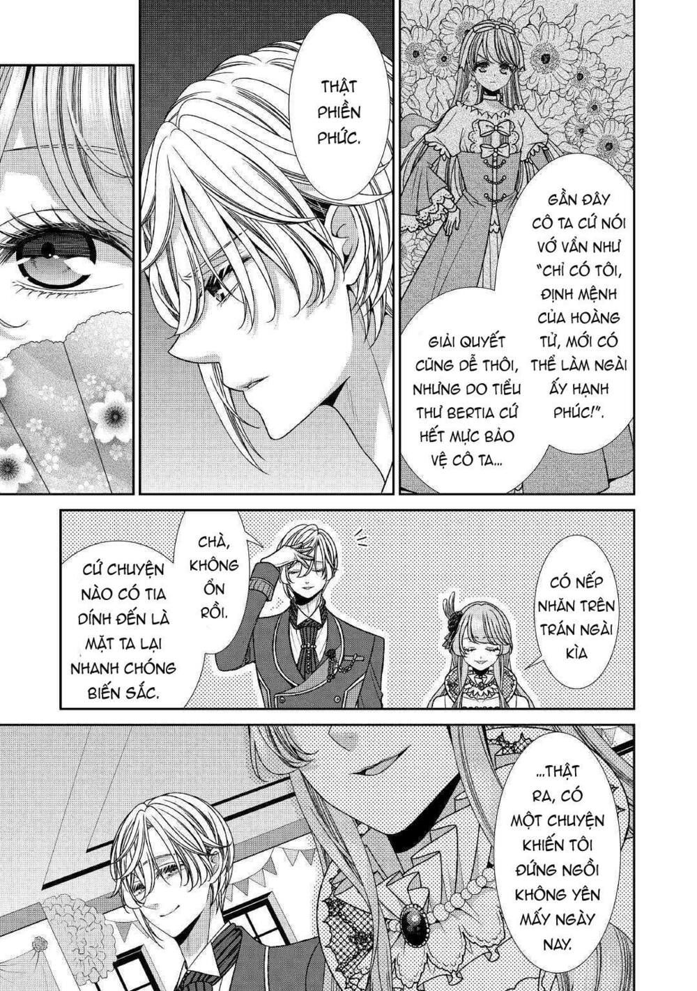 nhật ký theo dõi vị hôn thê tự nhận mình là nữ phụ phản diện 1 chapter 15 10