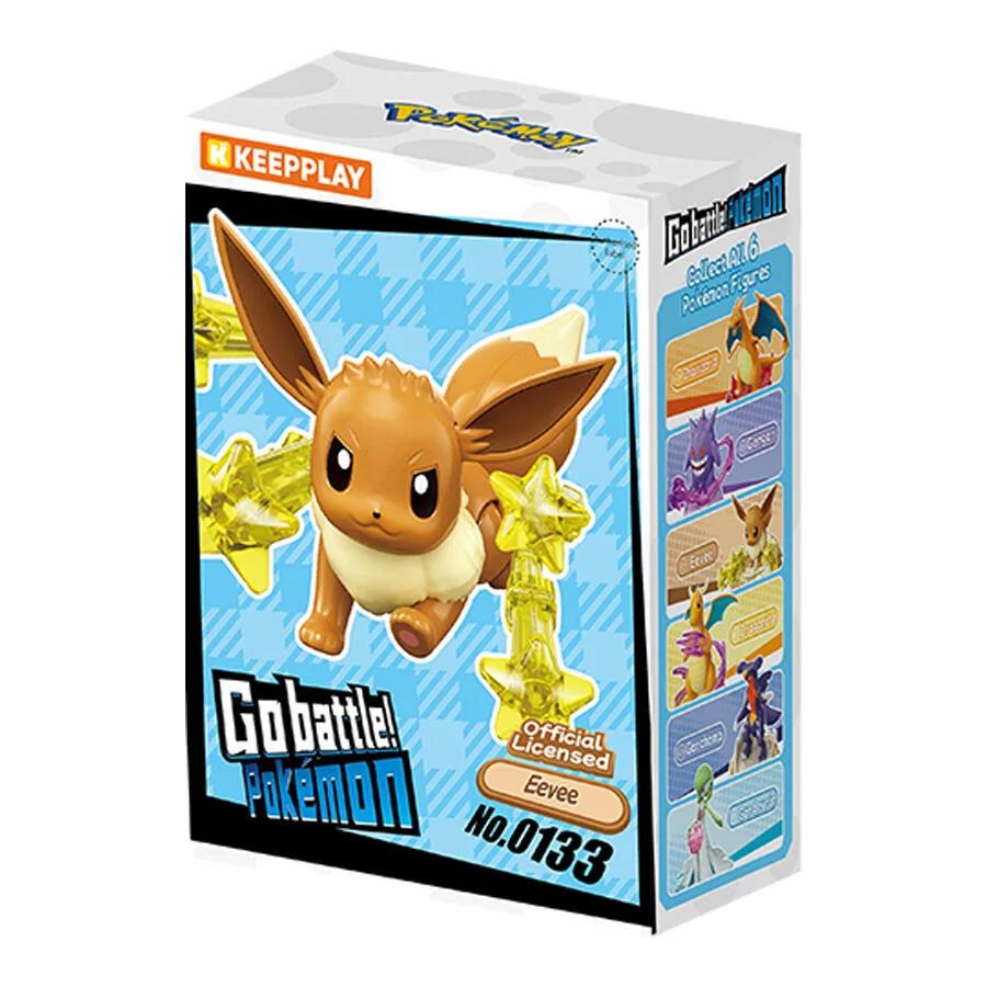 Đồ Chơi Lắp Ráp Go Battle! Pokémon Vol 2 - Eevee - Keepplay 32666