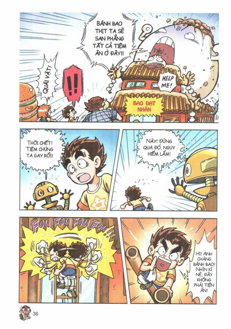 siêu nhân mì ăn liền chapter 2 36
