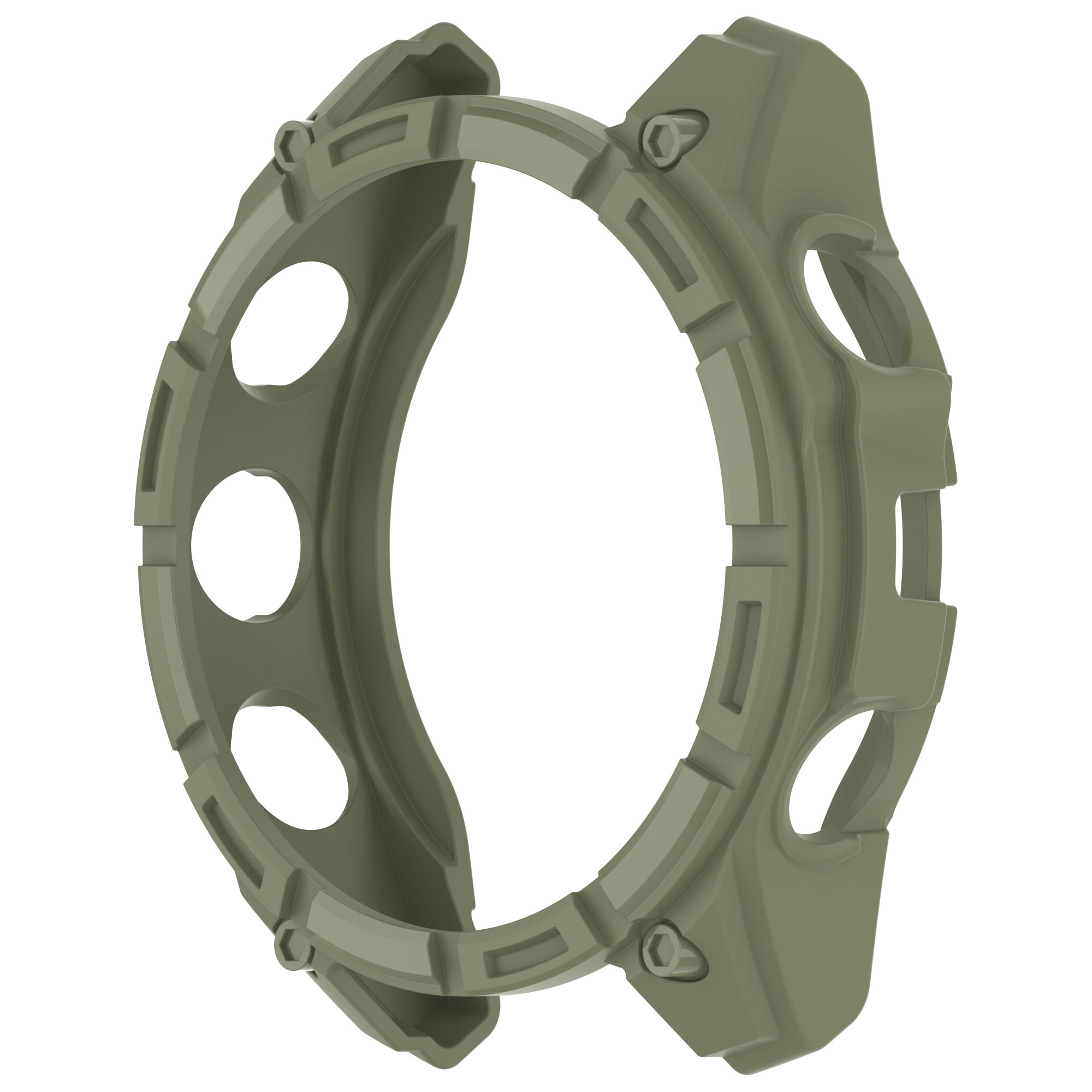 Ốp Case Armor chống va đập cho Garmin Fenix 8 AMOLED Size 43mm/47mm/51mm - Hàng Chính Hãng