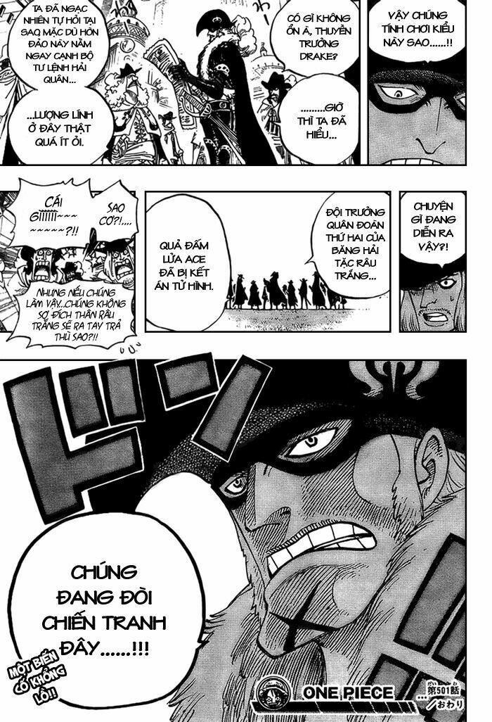 đảo hải tặc - one piece chapter 501 21