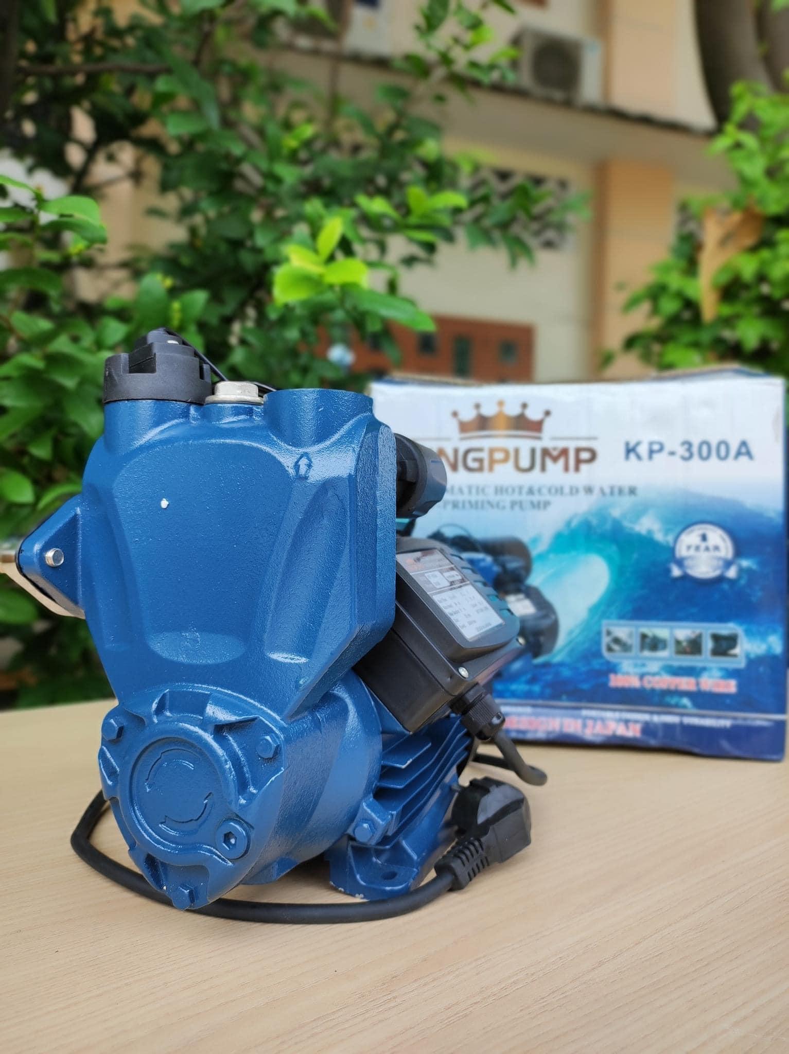 MÁY BƠM NƯƠC TỰ ĐỘNG 300W KINGPUMP KP-300A - HÀNG CHÍNH HÃNG