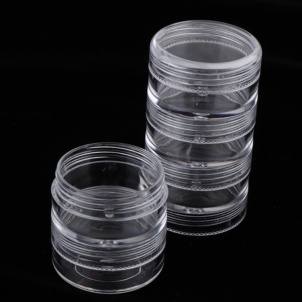 5 Compartments Waterproof Fishing  Box Hooks  Case Hardware