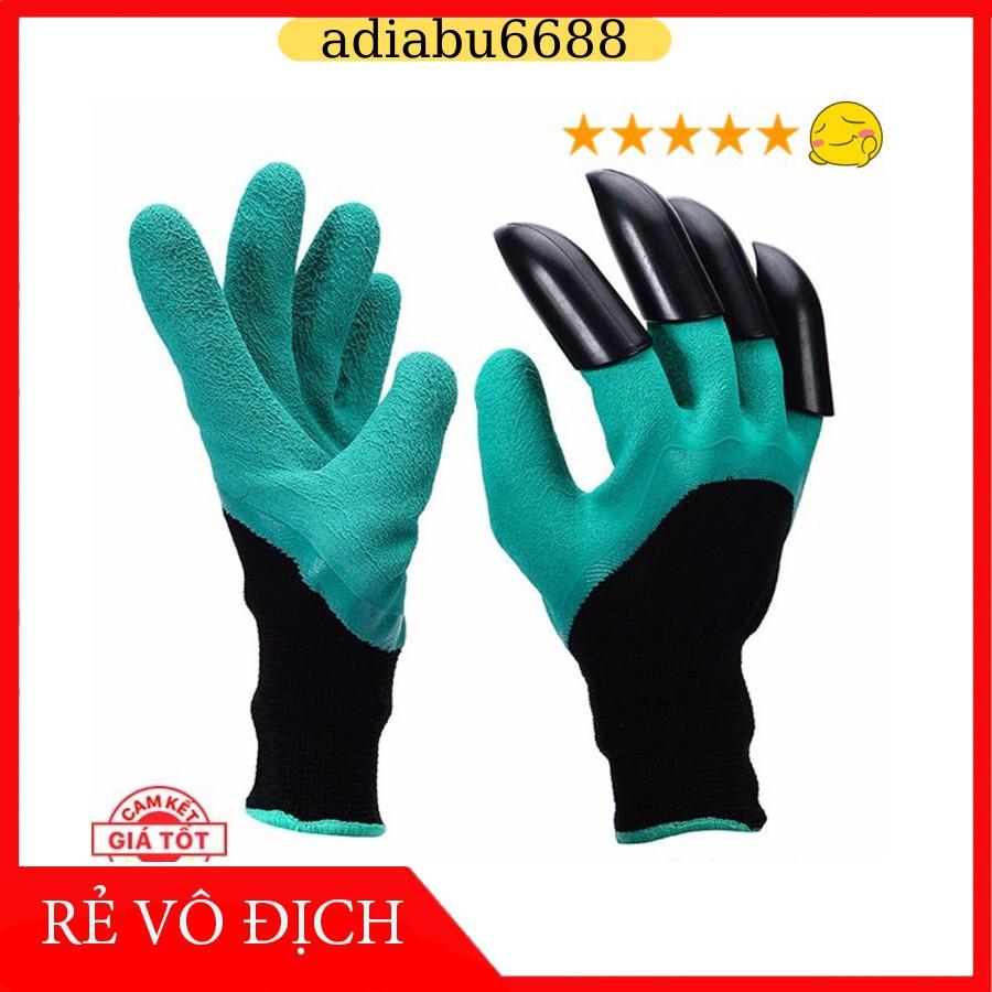Găng tay làm vườn chuyên dụng loại siêu bền, bới đất chăm sóc cây trồng tiện ích