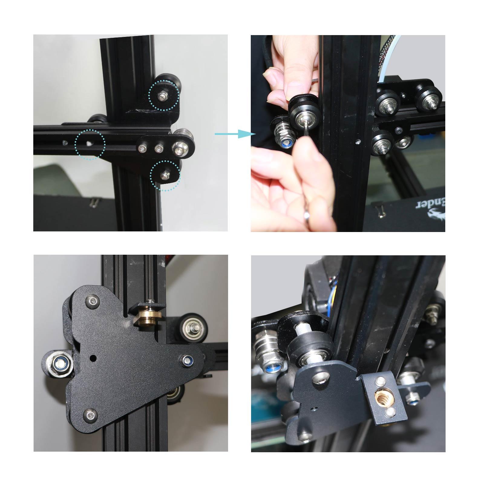 Bộ dụng cụ nâng cấp trục Z kép T8 với động cơ Stepper Stepper cho Creality 3/Ender 3 Pro/Ender 3 V2 Máy in 3D phụ tùng Z